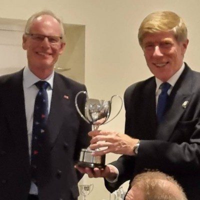 Keith Gabriel (Blacksmiths) wins Sir Robert Green Cup