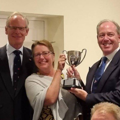 Sir Robin Gillet Cup went to the Wheelwrights, Nigel Biggs and Sharon Foulston